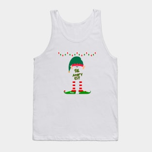 The Angry Elf Christmas Tank Top